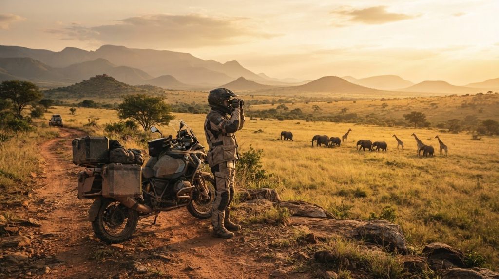 Best Motorcycle Tours for Wildlife Viewing in South Africa